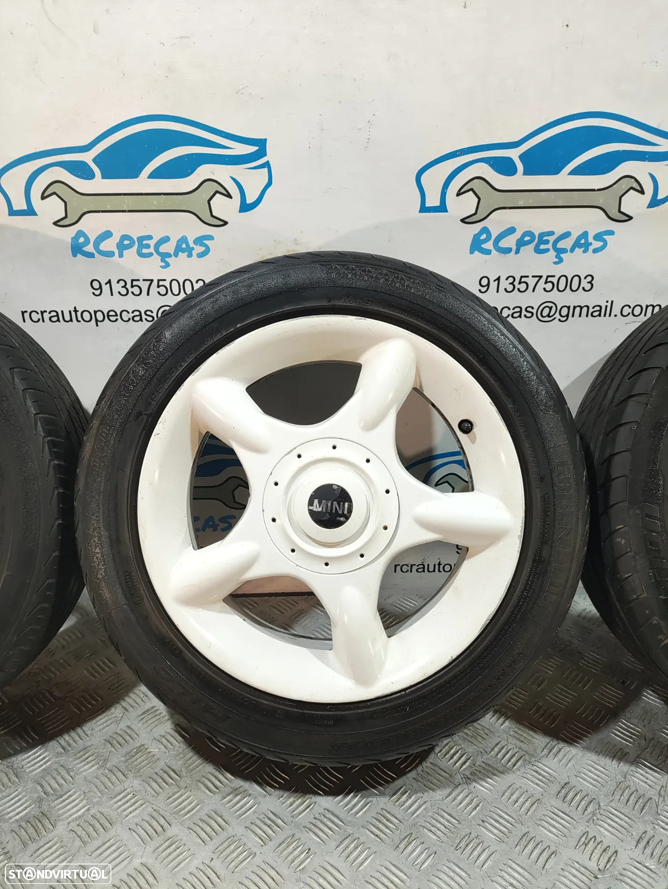 .JANTES ORIGINAIS MINI COOPER R50 16 POLEGADAS 6,5J ET48 4X100 - 6