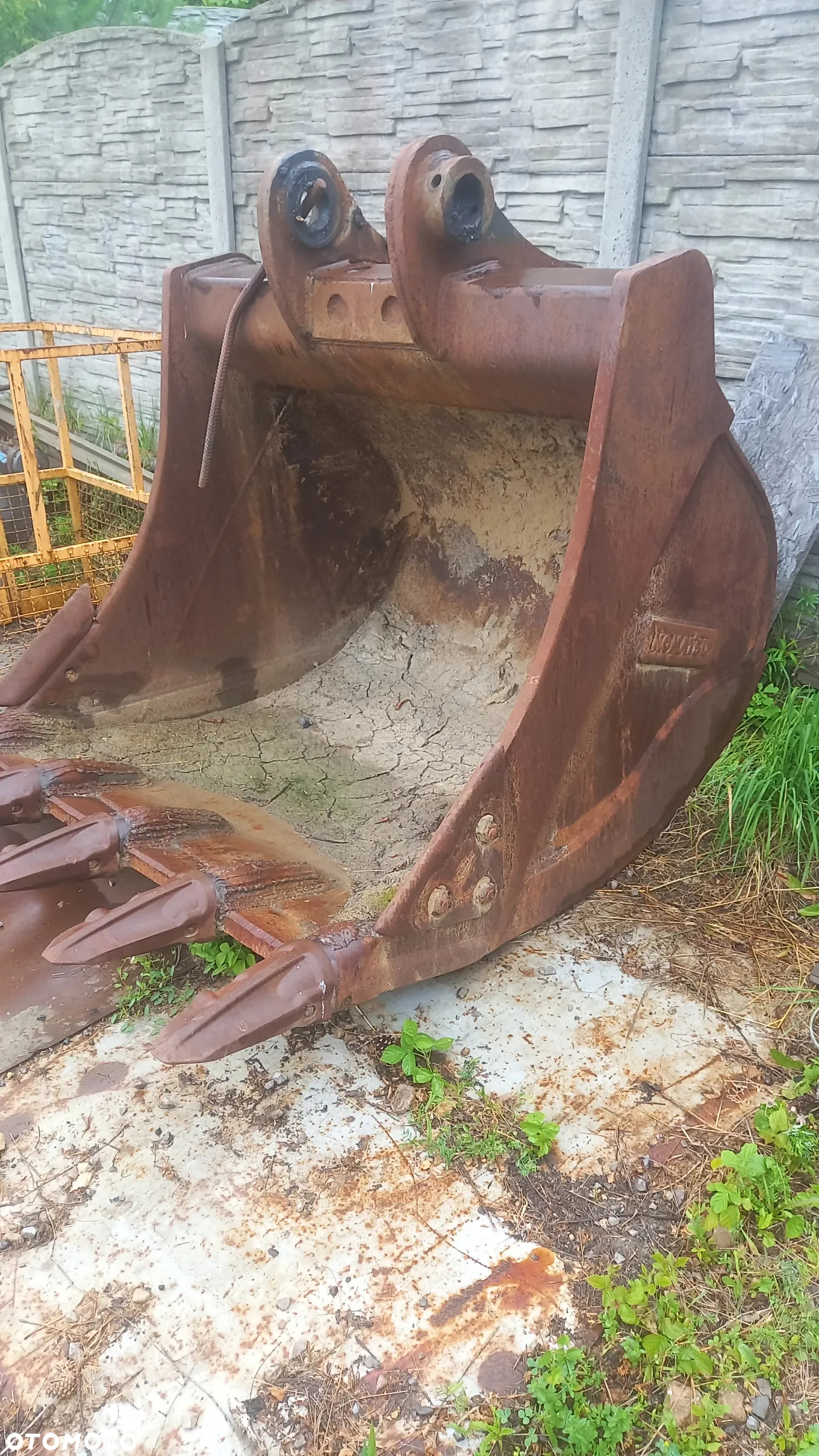 Łyżka skalna 2m3 komatsu pc 350 360 masywna oryginalna od producenta - 6