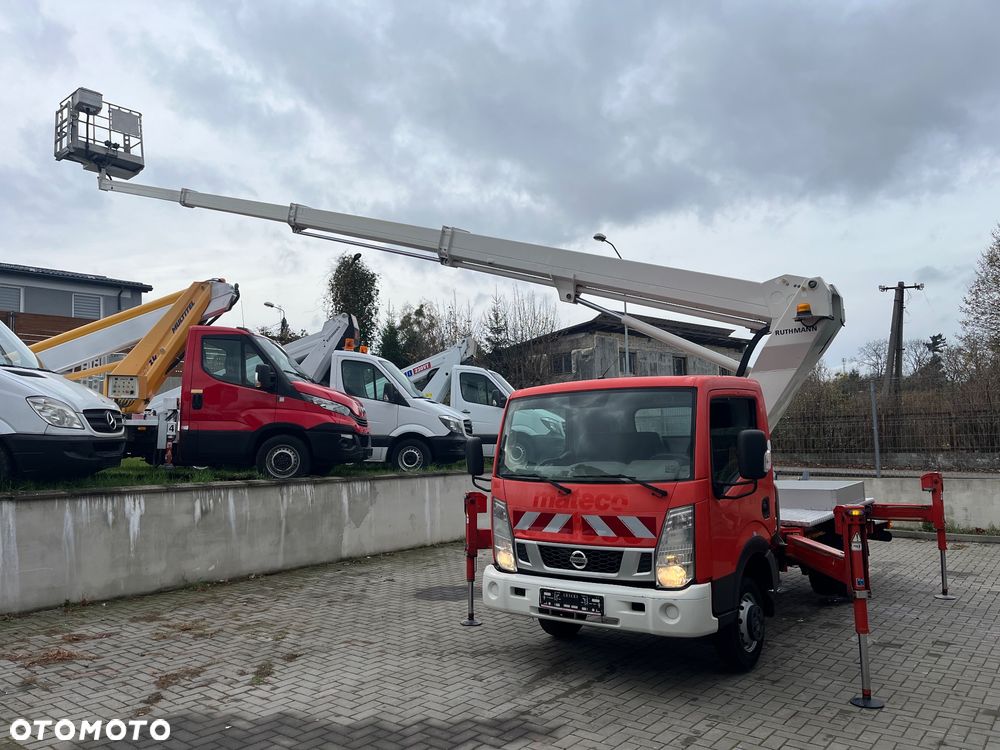 Nissan Podnośnik Koszowy Zwyżka Ruthmann TB220.2 22 metry 14 w Bok Jak Wumag Gsr Multitel - 10