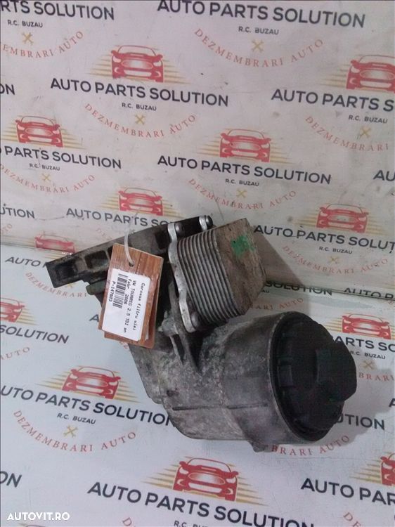 carcasa filtru ulei vw touareg 2.5 tdi an fabr. 2006 - 1