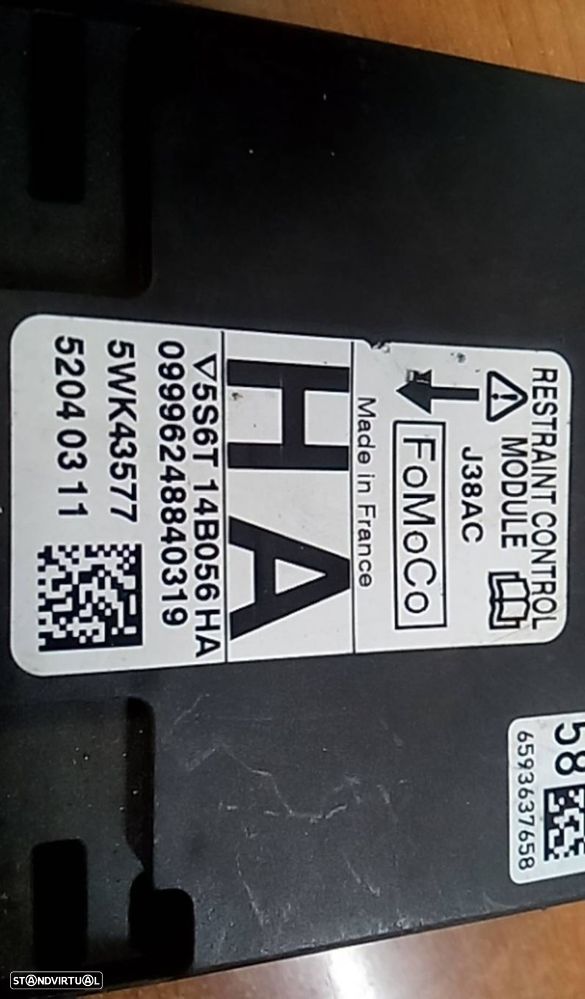 Centralina Airbag Ford Fiesta V (Jh_, Jd_) - 1