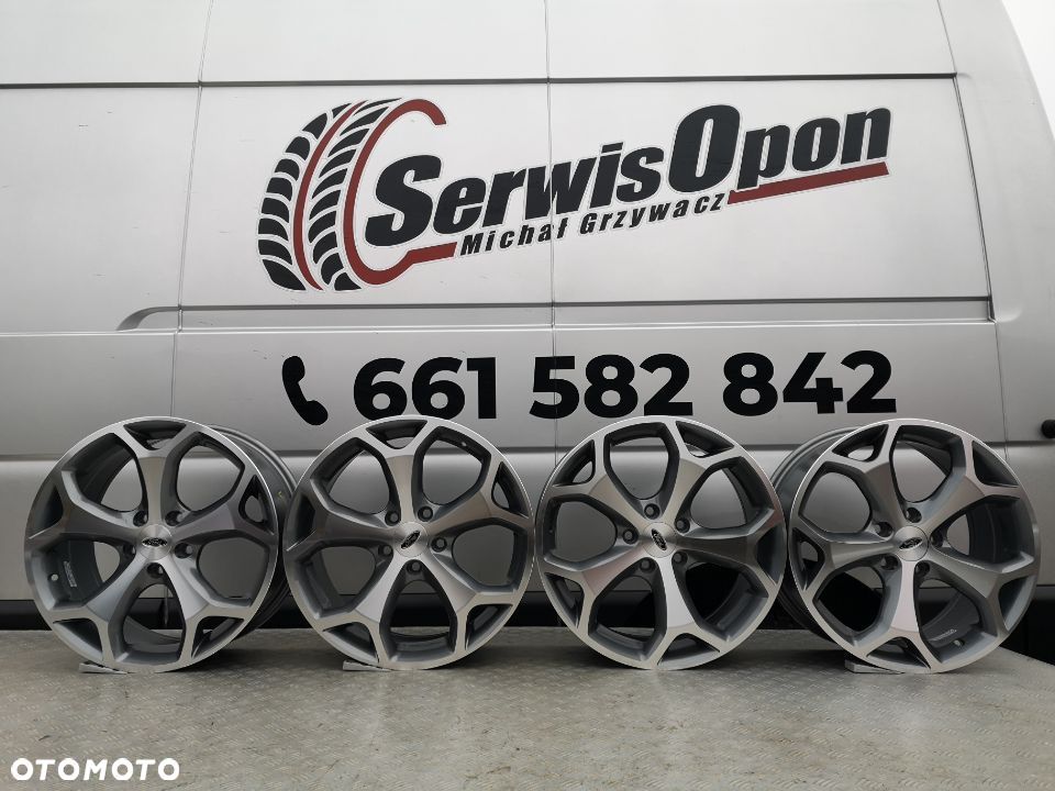 FELGI ALUMINIOWE 5x108 R17 7,5J ET50 63,4 FORD FOCUS MONDEO KUGA C-MAX NOWE - 1