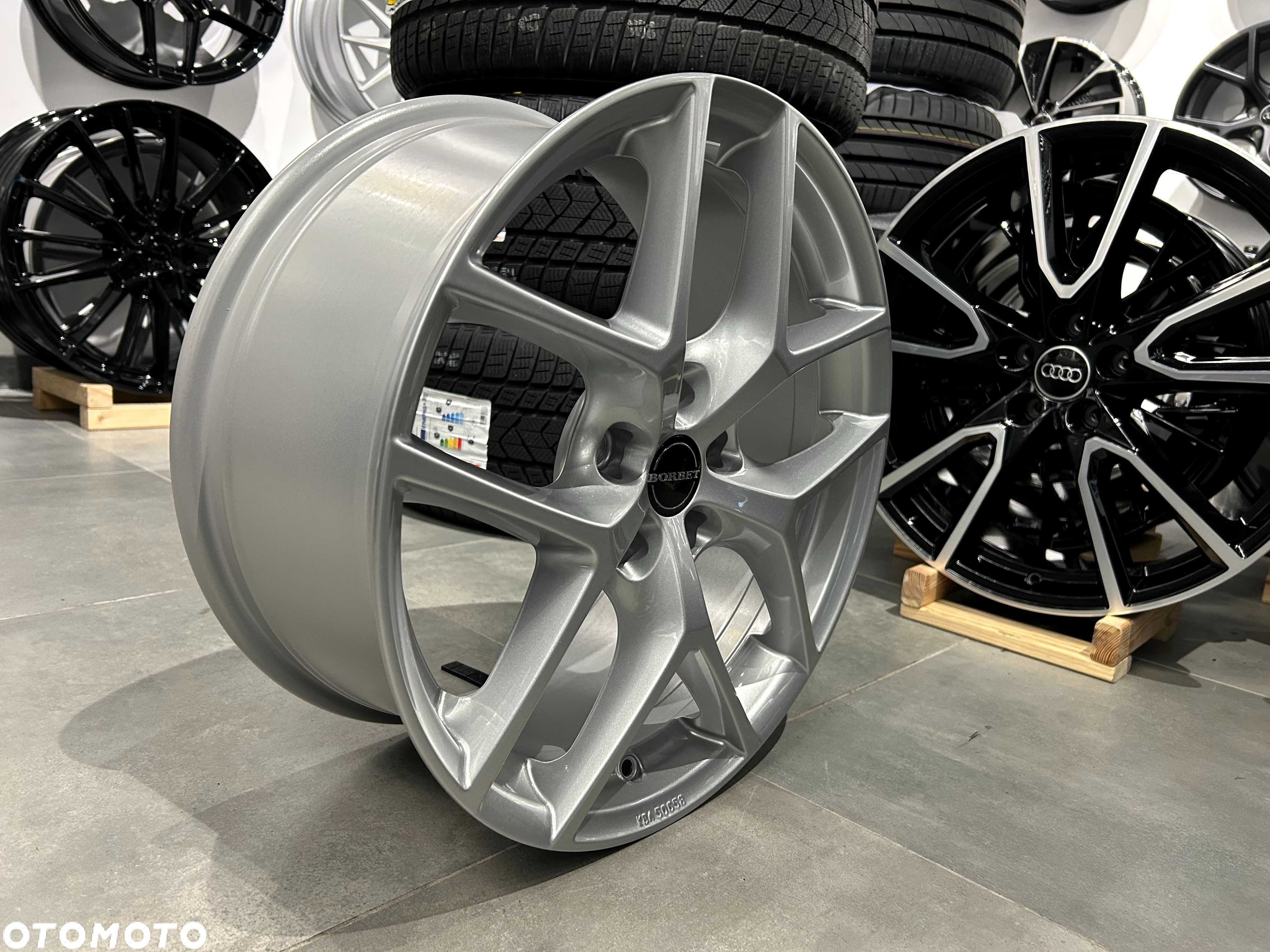 Felgi aluminiowe BORBET Y 18 5x112 ET48 VW Golf Audi A3 Octavia MG 4 - 6