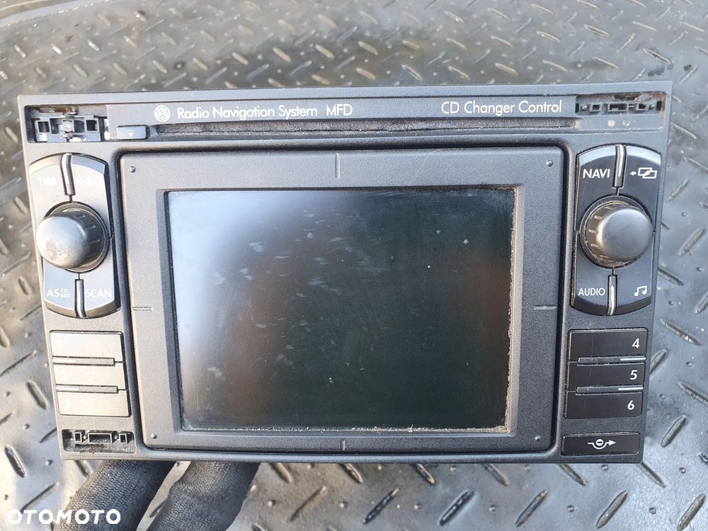 RADIO NAWIGACJA FABRYCZNA VW PASSAT B5 3B0035191G - 2