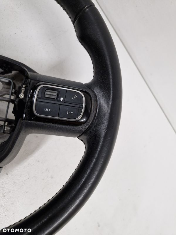 citroen c3 aircross 1 i kierownica multifunkcja skóra skórzana 98118752zd - 5