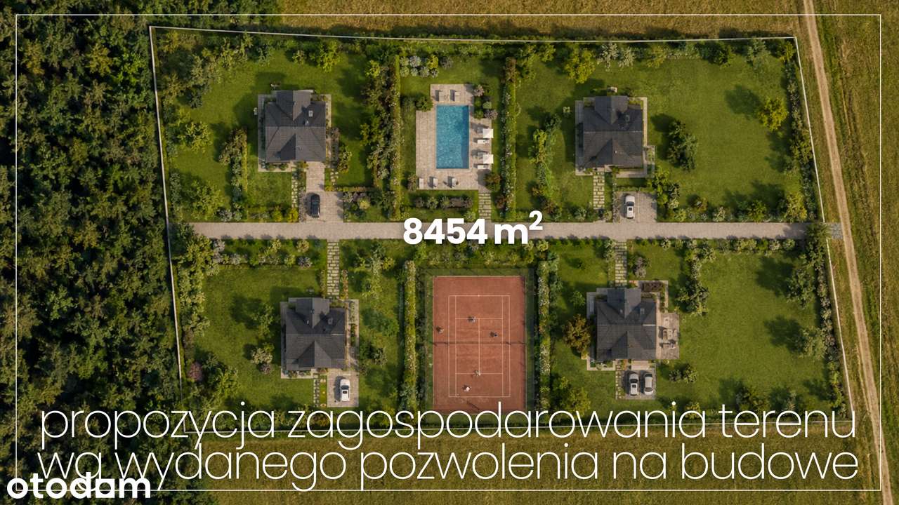 Inwestycyjna działka przy lesie pod cztery domy z widokiem na góry - Pełny obrazek: 4/20