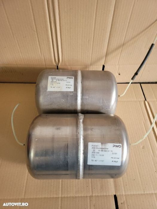 Rezervor Aer Suspensie Pneumatica Mercedes ML GLE W166 X166 An 2011-2018 Cod A1663200015 A1663200115 - 1