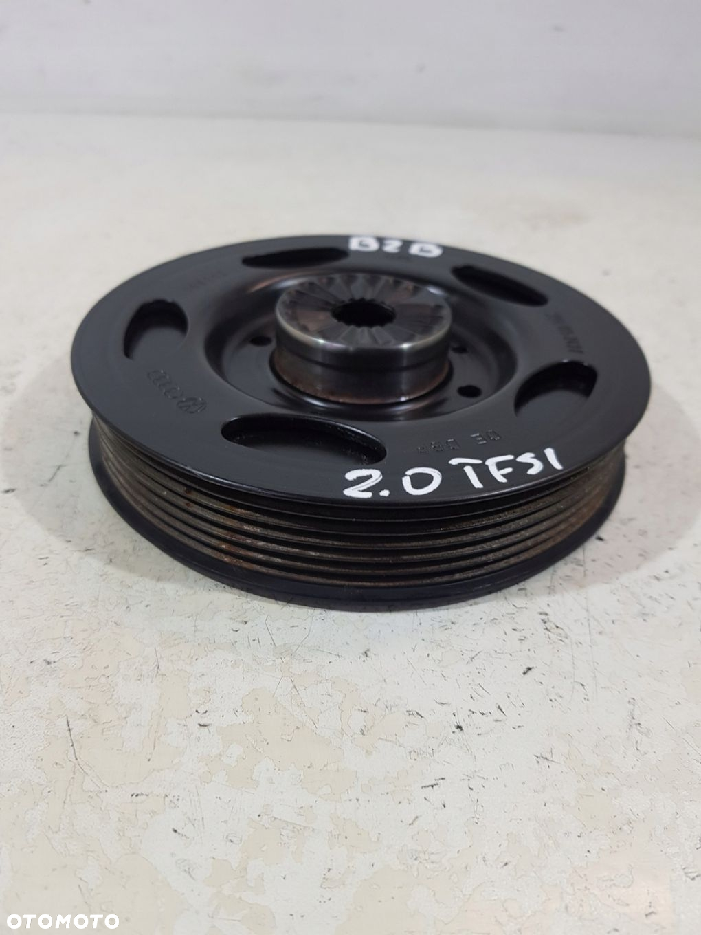 KOŁO PASOWE WAŁU 06H105243F VW AUDI A4 B8 A5 8T 1.8 2.0 TFSI - 9