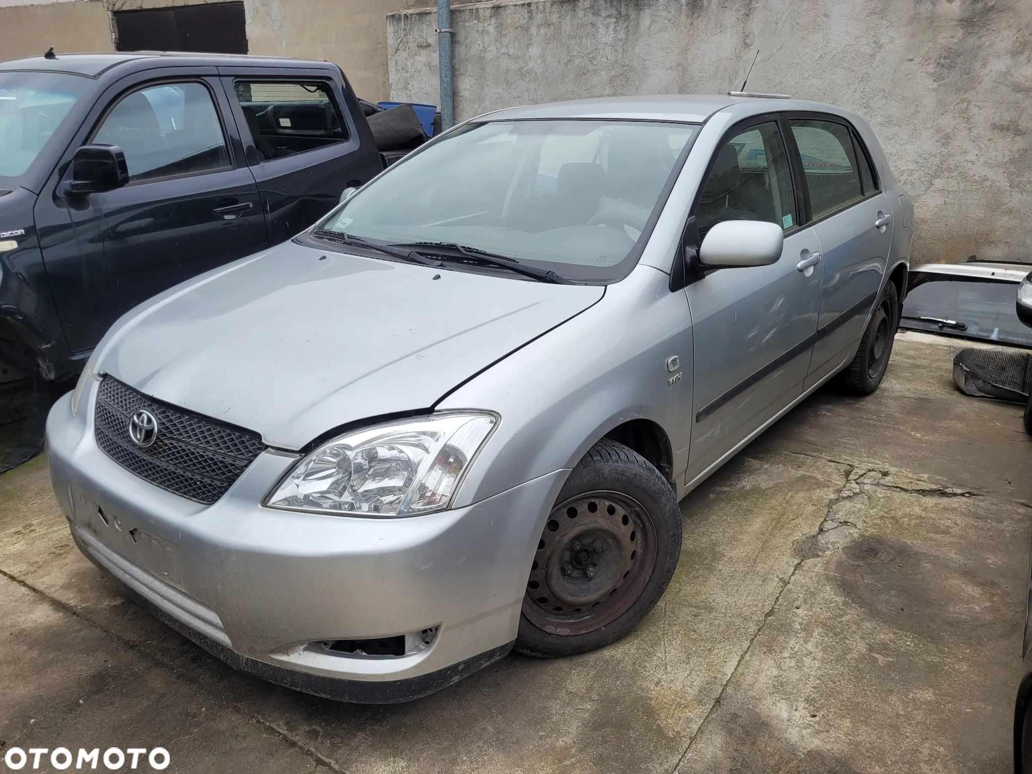 toyota corolla e12 199 maska zderzak lampa grill błotnik drzwi zbiornik paliwa szyba lusterko - 2