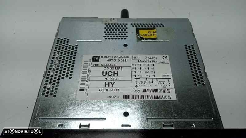 SISTEMA AUDIO / RADIO CD OPEL ZAFIRA B 2010 -13289935 - 4