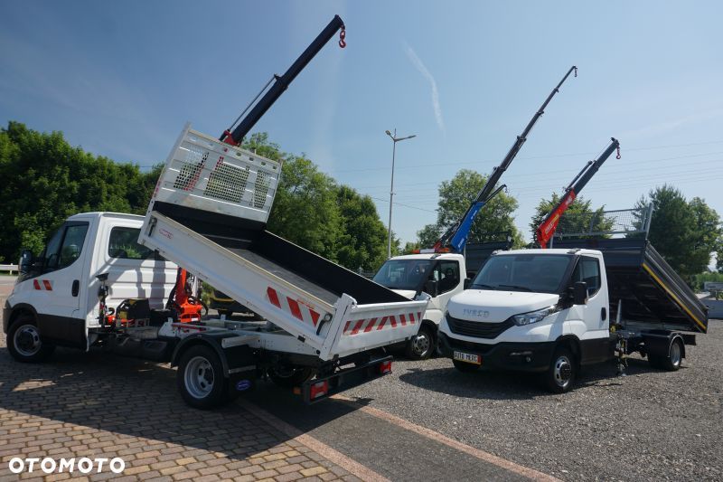 Iveco 35C14 wywrotka HDS żuraw - 9