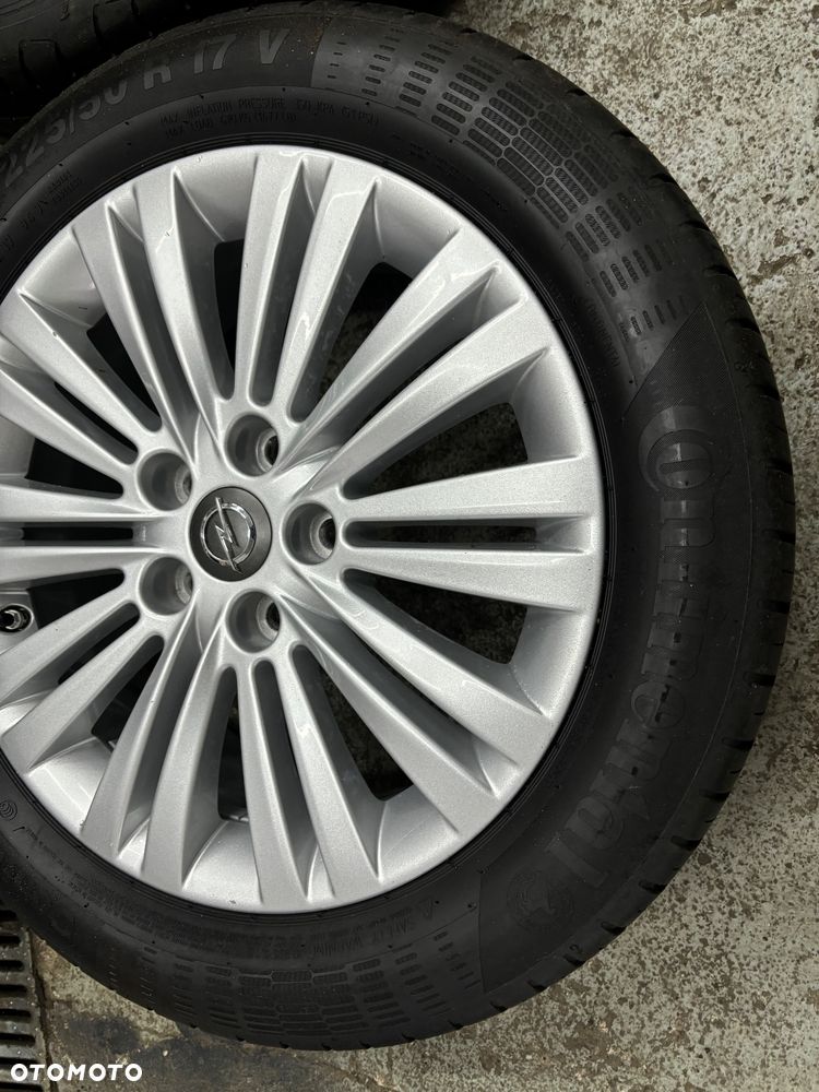 Alufelgi z Oponami Letnimi Opel 5x115 17x7J 225/50/17 GoodYear Continental - 7