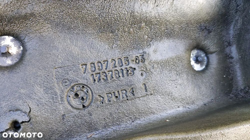 OSŁONA PODWOZIA TYŁ TYLNA POJEMNIKA NA AKUMULATOR 7897205 BMW E60 E61 - 4