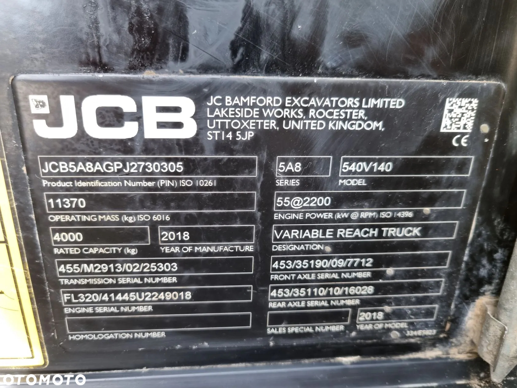 JCB 540-140 - BC33 - 12