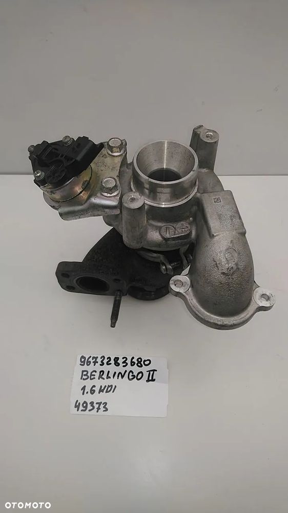 TURBINA 1.6 HDI 75KM 90KM 92KM 95KM BERLINGO II 9673283680 49373 - 1