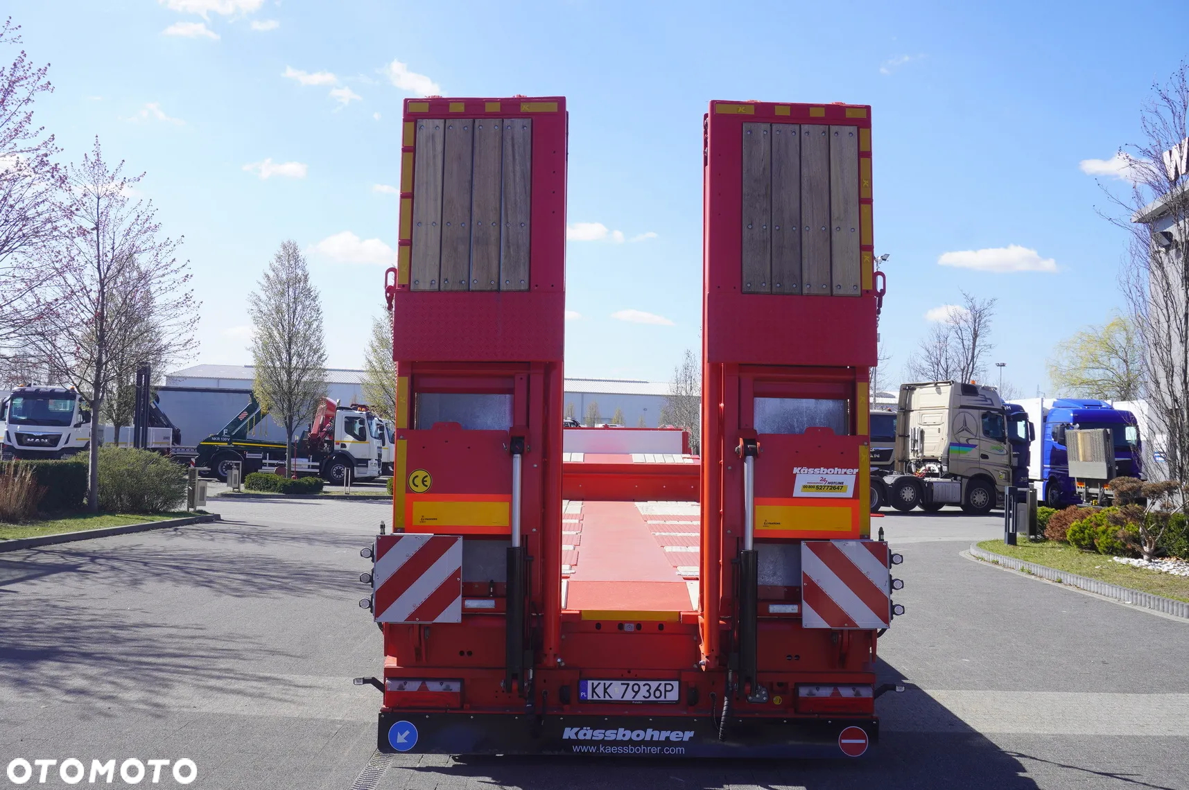 Kassbohrer FABRYCZNIE NOWA NACZEPA niskopodwoziowa Kässbohrer LB3E / 2025 / 4 osie - 5