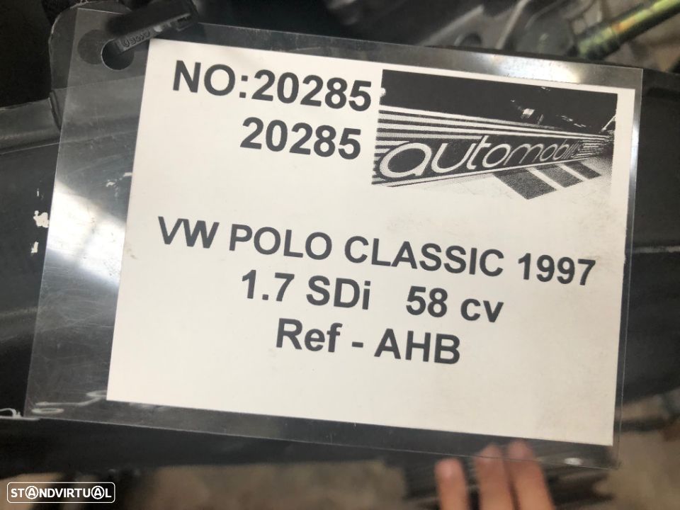 Motor Volkswagen Polo Classic 1.7 SDi 58Cv de 1997 - Ref:  AHB - NO20285 - 6