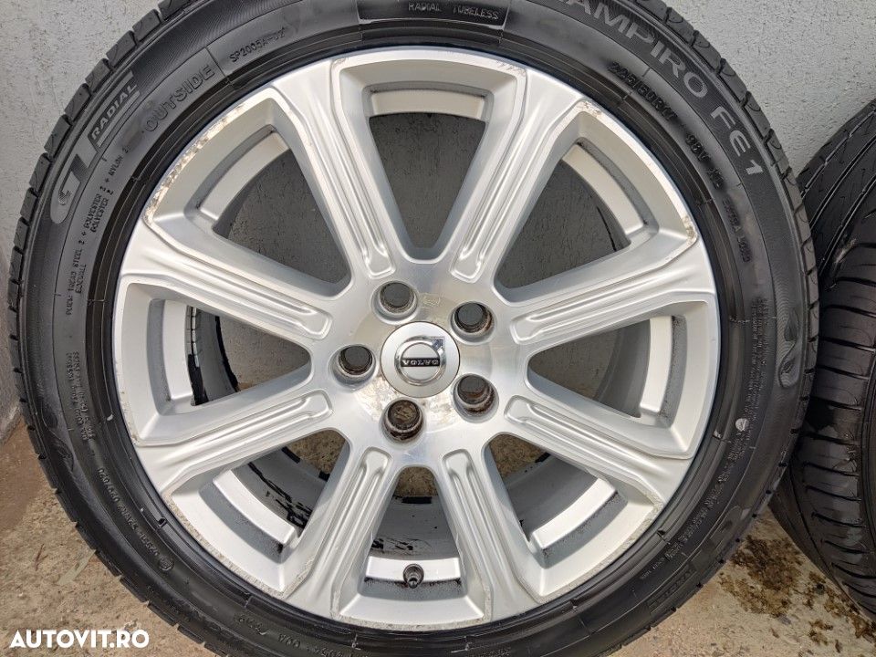Jante SARPAS 17" Volvo V40 S40 V50 S60 V60 S80 V70 C30 C70 anvelope 225/50 R17 cod 31423870 - 1