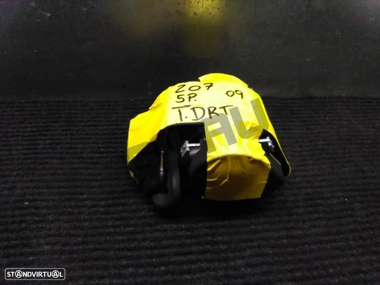 Cinto Trás Direito  Peugeot 207 [2006_2015] 1.6 Hdi - 1