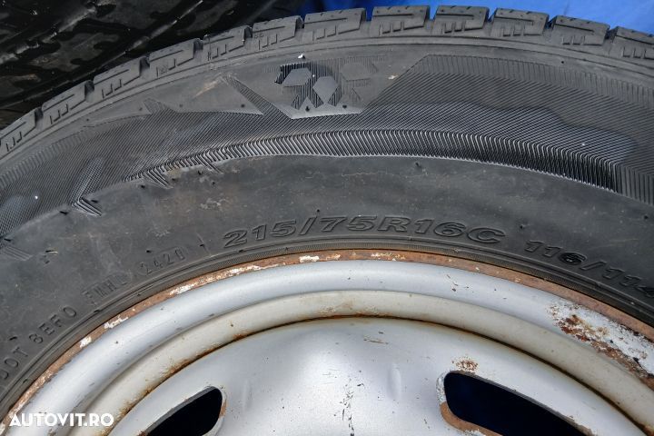 Jante tabla cu anvelope 16 - set 2160817 5 1/2JX16X56 215/65 R16 C CF - 3