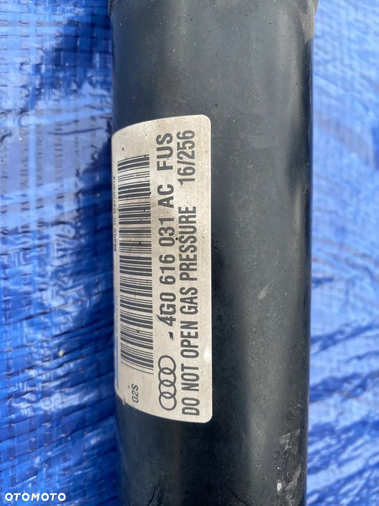 Amortyzatory pneumatyczne tył komplet Audi A6 4G C7 A7 4G8 4G0616031AC - 4