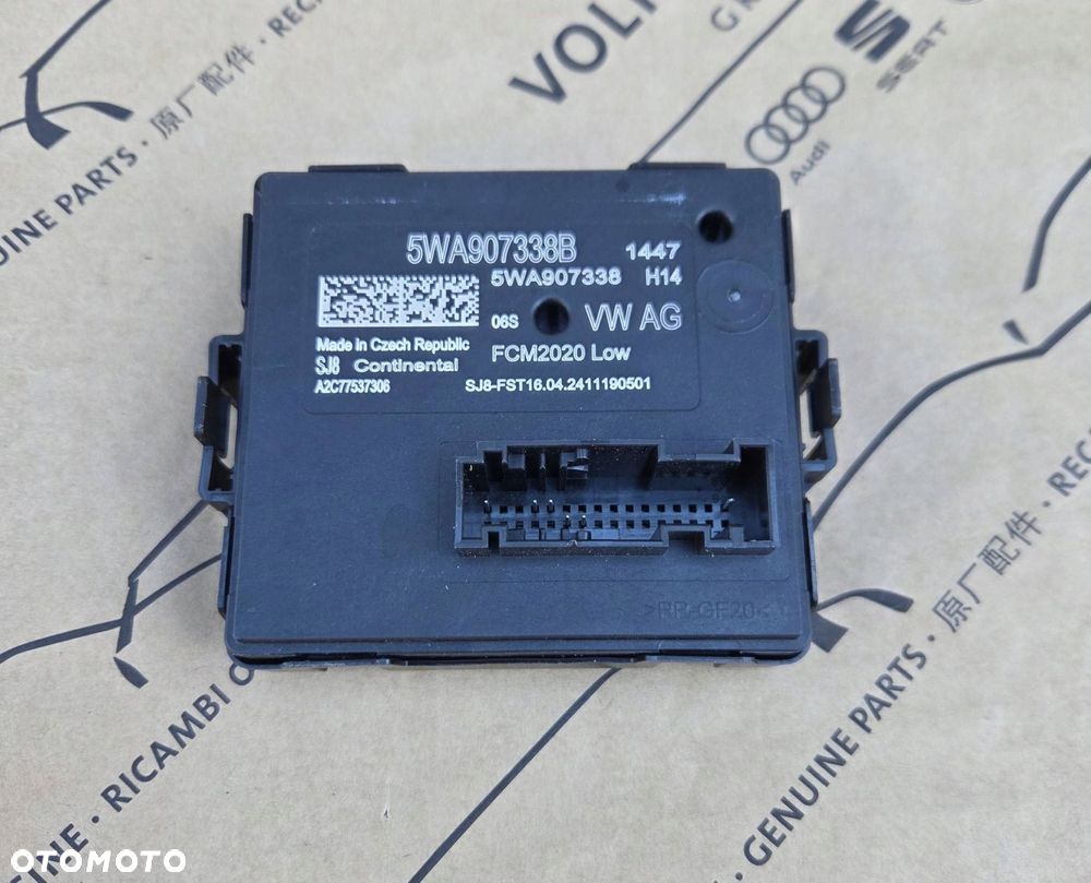 volkswagen multivan t7 moduł sterownik sterowania gateway 5wa907338b - 1