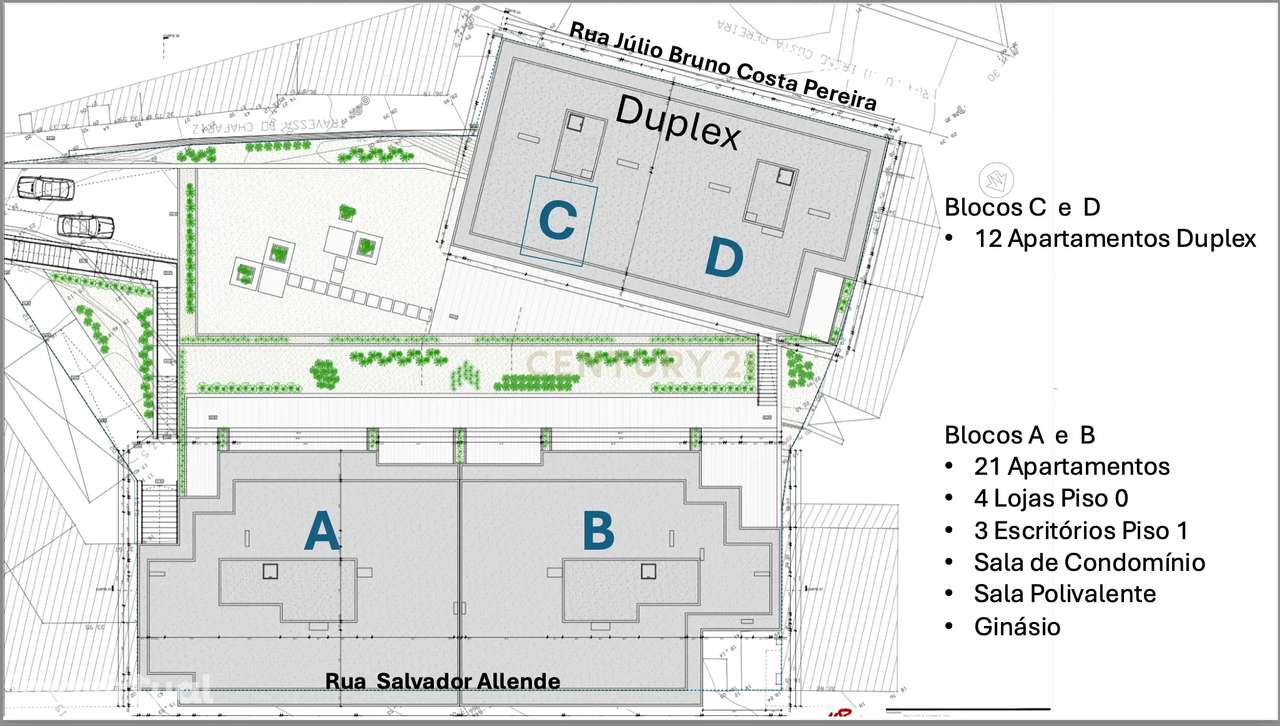 Terreno com Projeto Licenciado para Empreendimento de Habitação e Comé - Grande imagem: 2/8