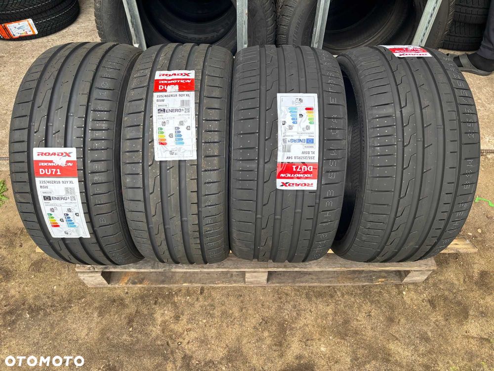 Okazja opony letnie 225/40R18 255/35R18 ROADX RxMotion DU71 gr.SAILUN
