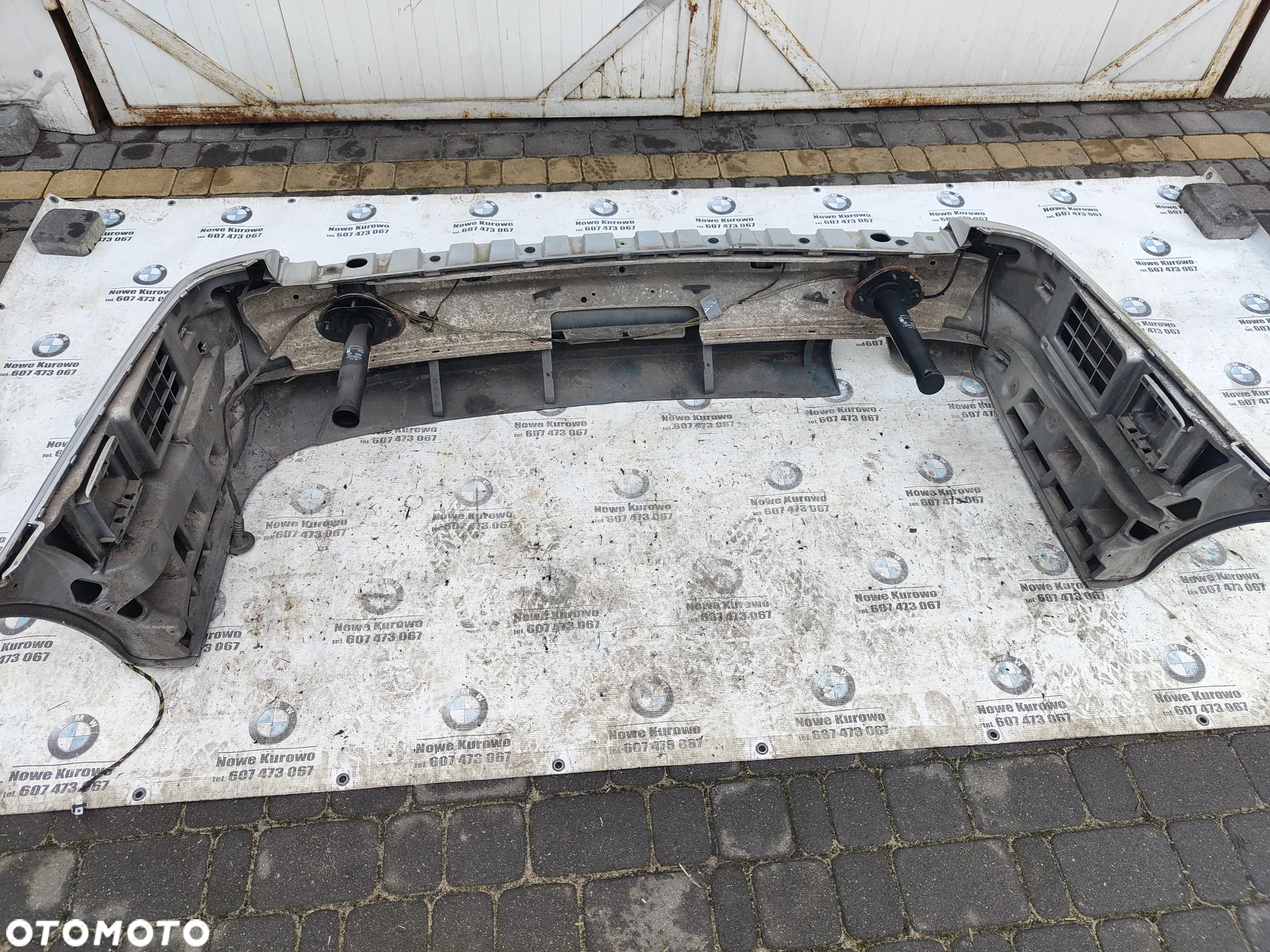 BMW E39 Kombi Zderzak tylny tył titansilber - 9