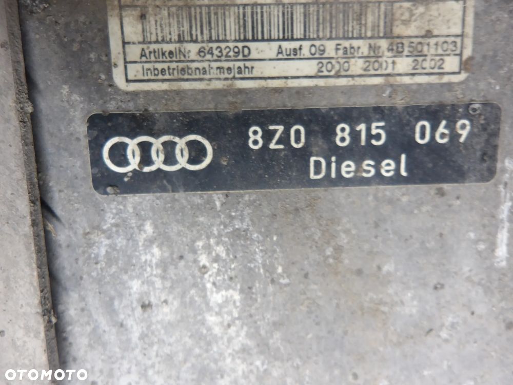 AUDI A2 1.4 TDI 99-05r. WEBASTO OGRZEWANIE POSTOJOWE 8Z0815069 - 5