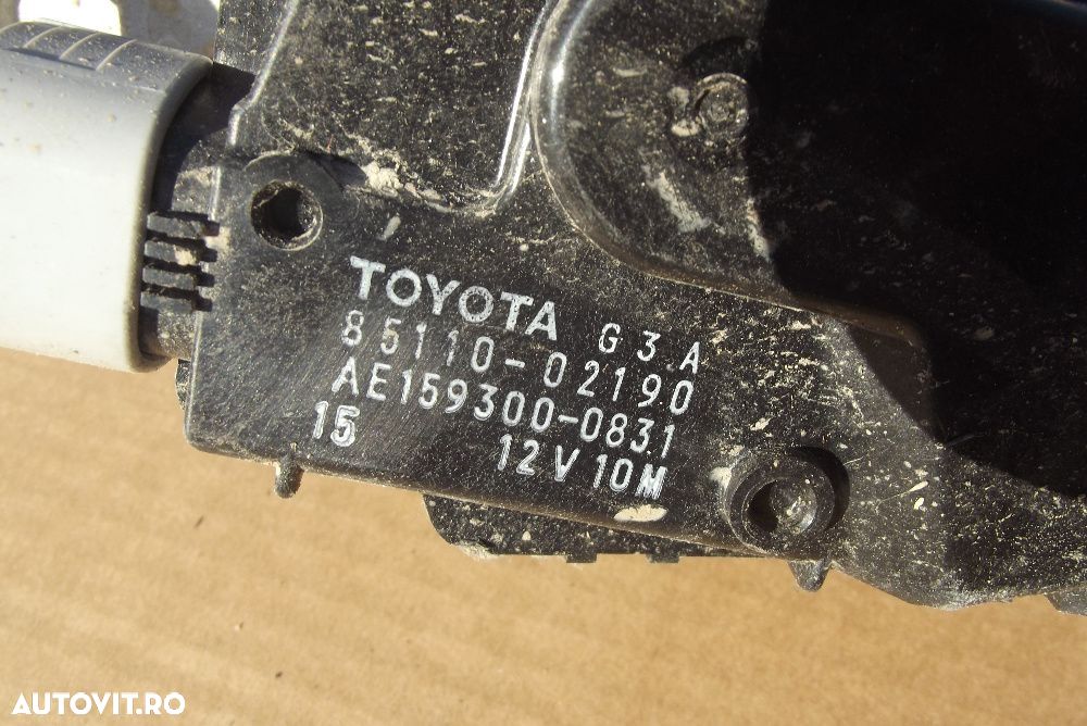 Motoras stergatoare Toyota Auris ansamblu stergatoare dezmembrez Auris - 1
