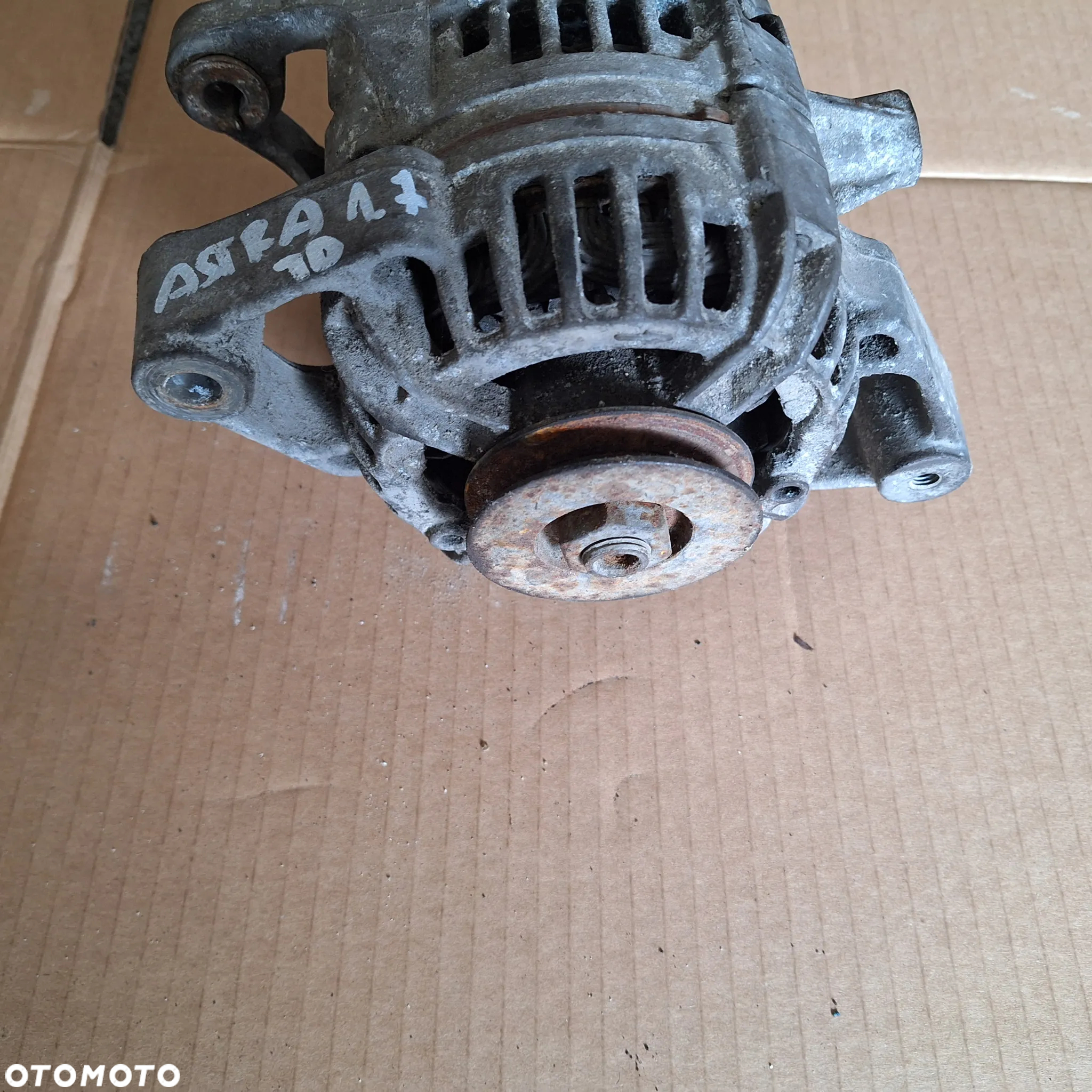 ALTERNATOR ASTRA G 1.7 TD 0124255009 90589566 WASKI PASEK - 4