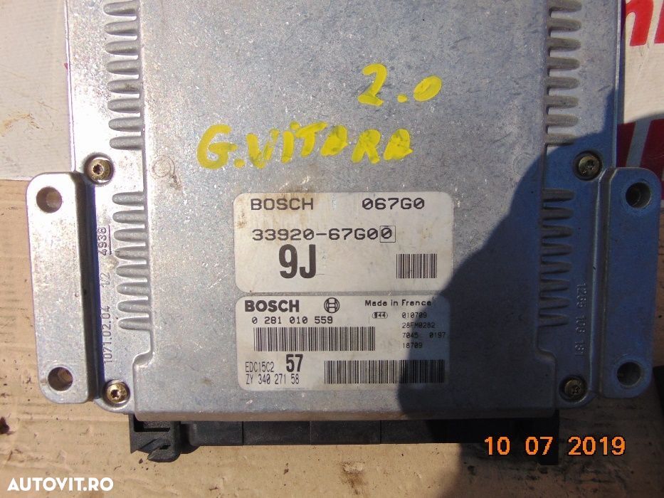 Calculator Suzuki Grand Vitara Kit pornire contact cheie cip ECU 2.0 - 3