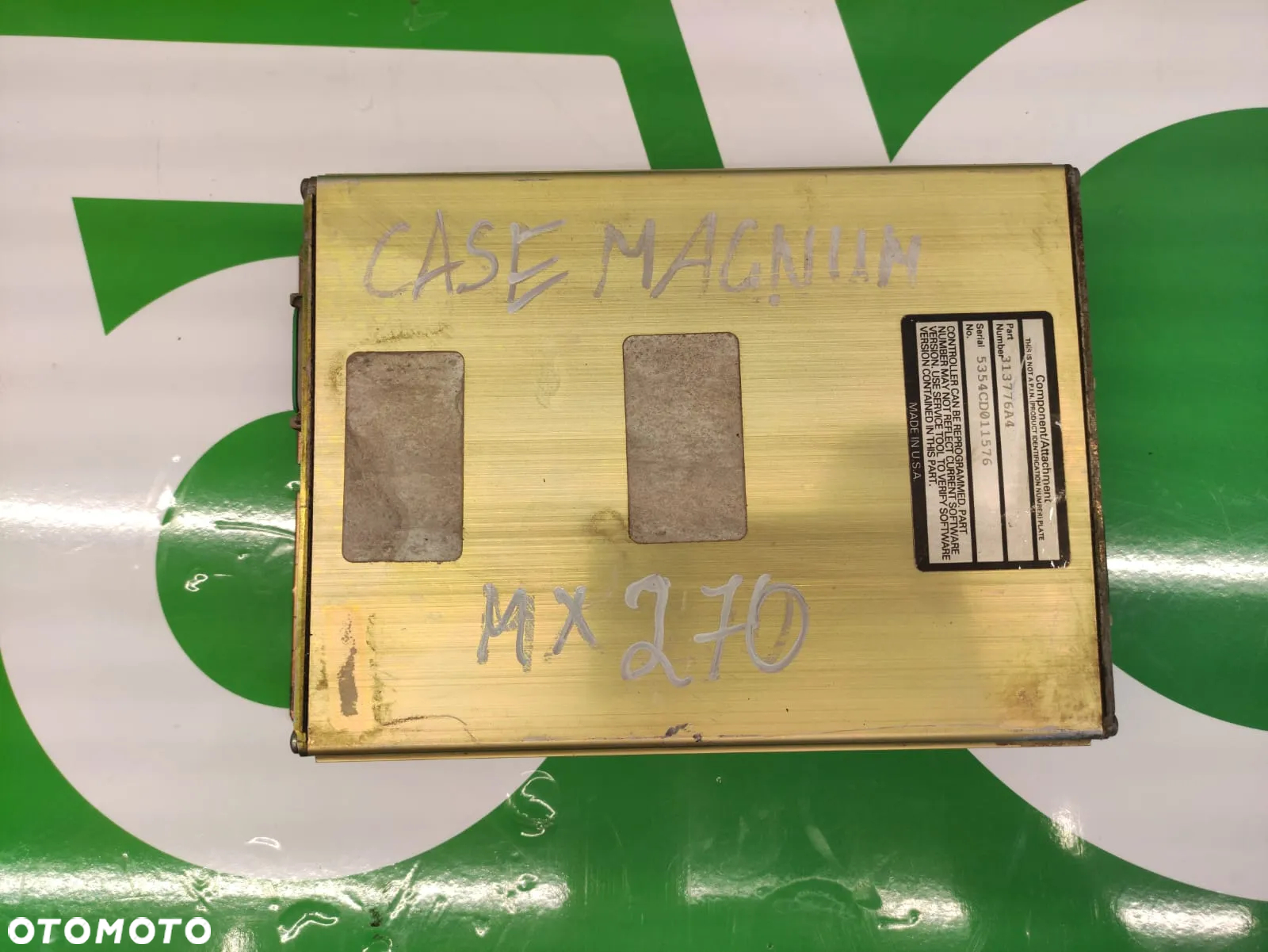 Komputer Sterownik ECU 313776A4 Case MX 270 Magnum - 5