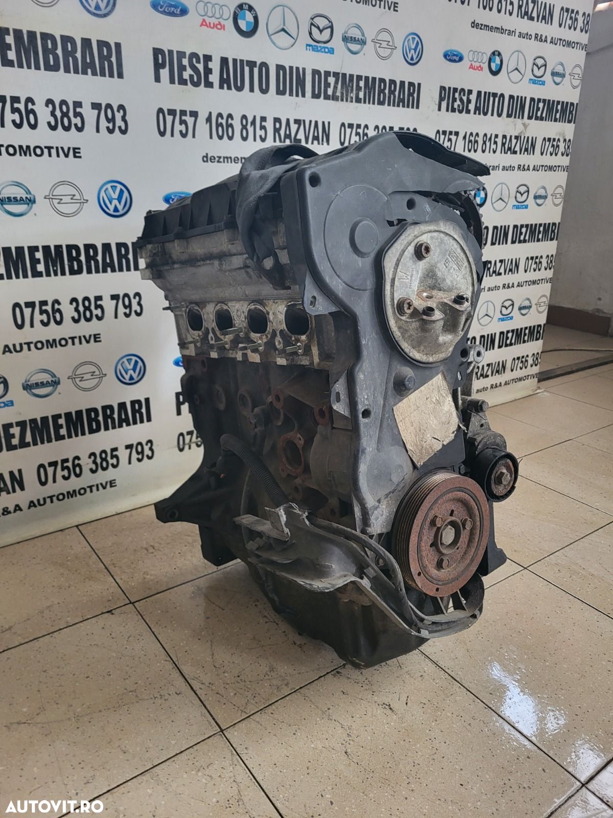 Motor Peugeot 307 407 1007 Citroen 1.6 Benzina 16V Cod Motor NFU Testat Vandut De Firma Cu Garantie - 1