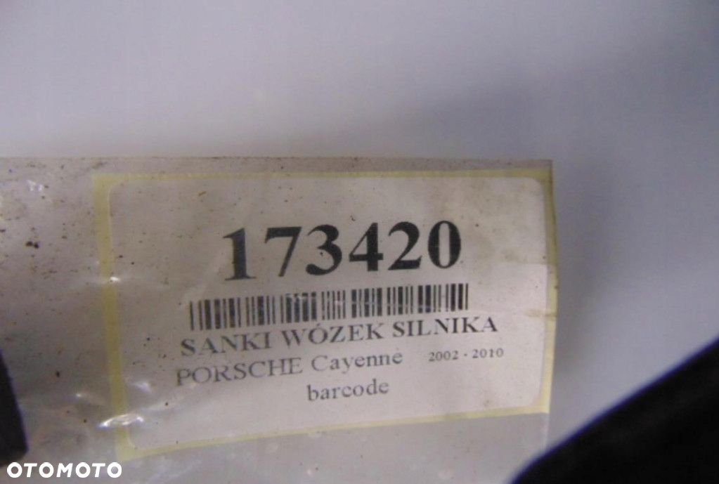 PORSCHE CAYENNE 4.5 V8 SANKI WÓZEK SILNIKA - 11