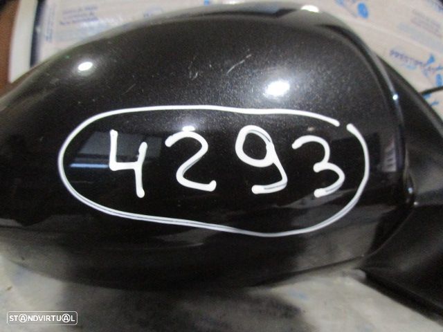 Espelho Esp4293 AUDI A4  8E FASE 1 2003 1.9TDI 130CV 4P PRETO DRT ELETRICO 5 PINOS - 4