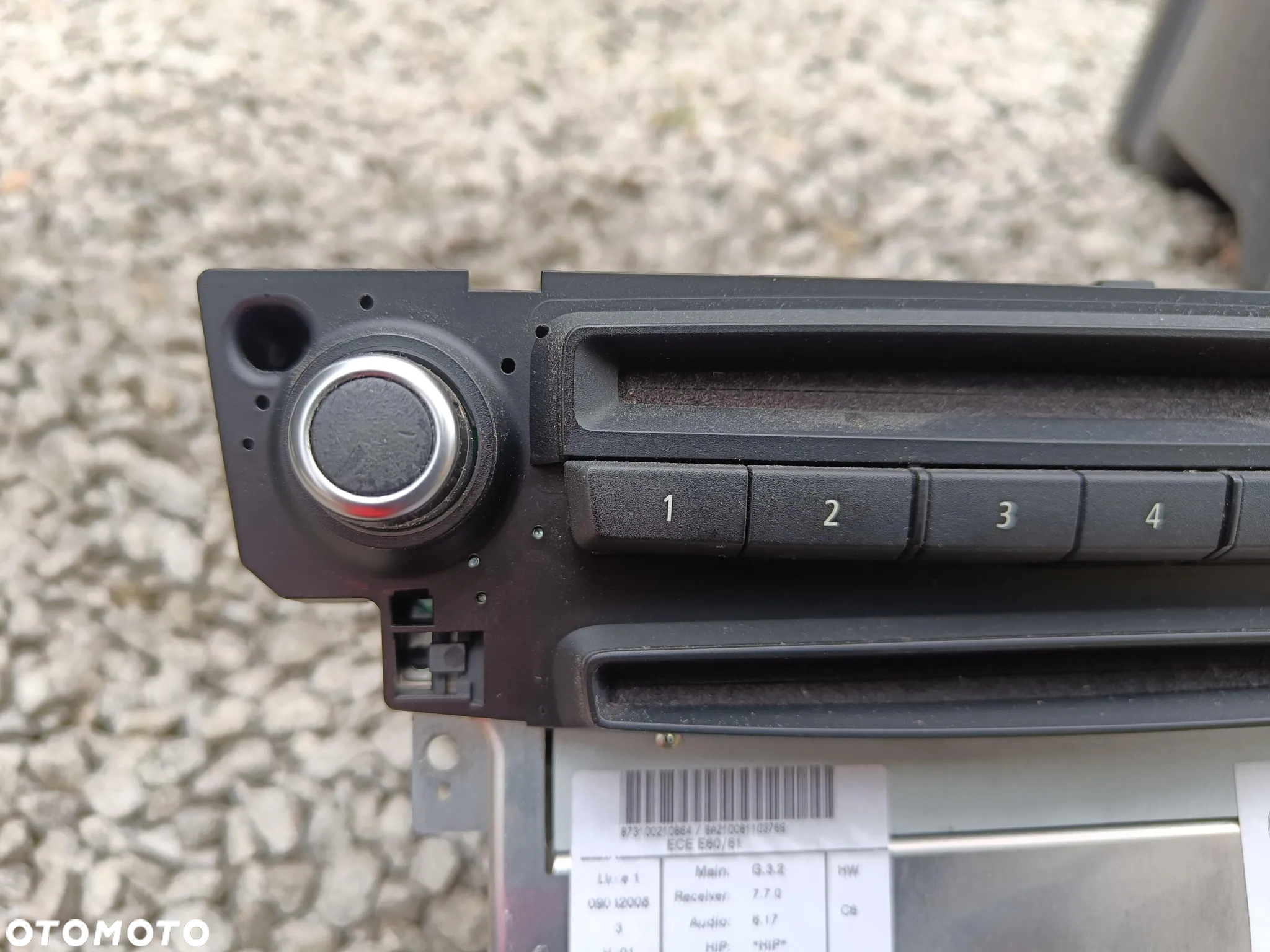 BMW E60 E61 LIFT LCI NAVI NAWIGACJA CCC RADIO 9185524 - 2