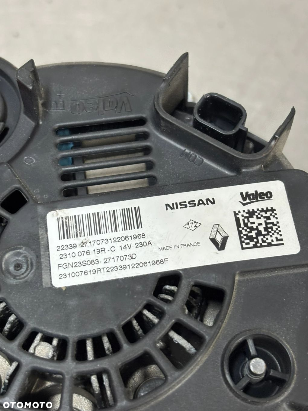 NOWY ALTERNATOR RENAULT MASTER III 3 IV 4 231007619R 2.3 DCI - 3