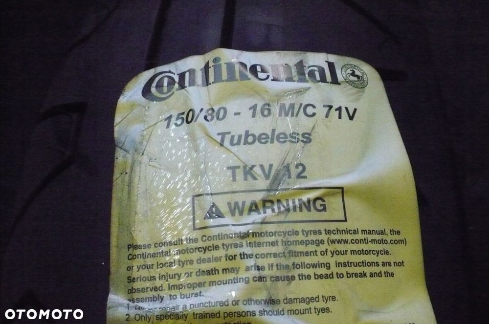 150/80-16 Continental TKV 12 NOWA - 1