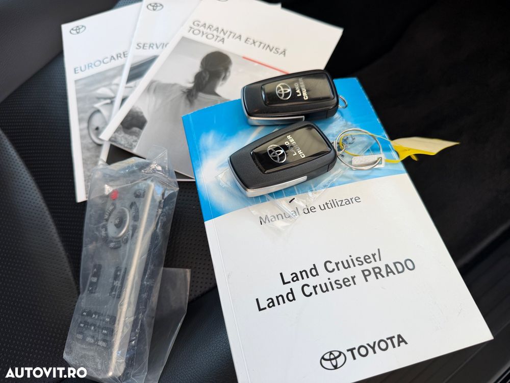 Toyota Land Cruiser 2.8l D-4D 204 CP A/T 7 locuri Luxury AVS Black - 33