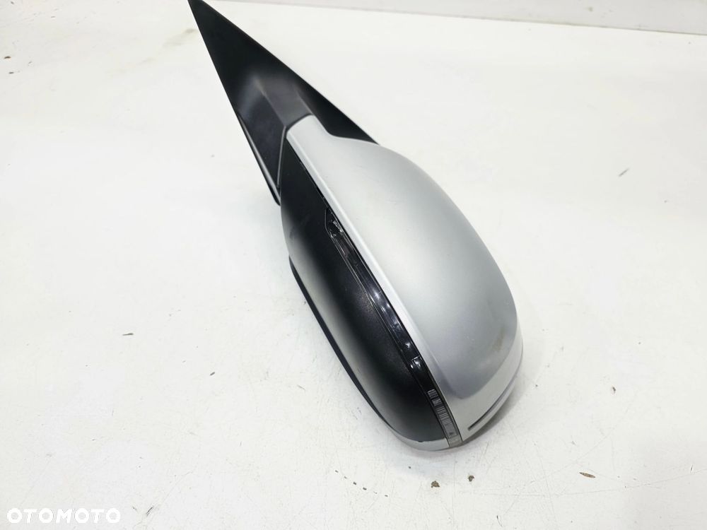 LUSTERKO ZEWNĘTRZNE LEWE AUDI A5 8T0 LIFT COUPE SREBRNE 6+2 PIN UK - 7