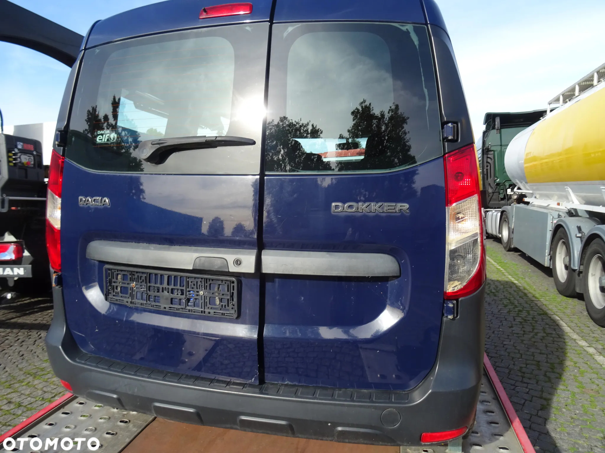 DACIA DOKKER LODGY PAS PRZEDNI GORNY BELKA POD ZDERZAK PRZEDNI TANIO DO REGENERACJI - 19