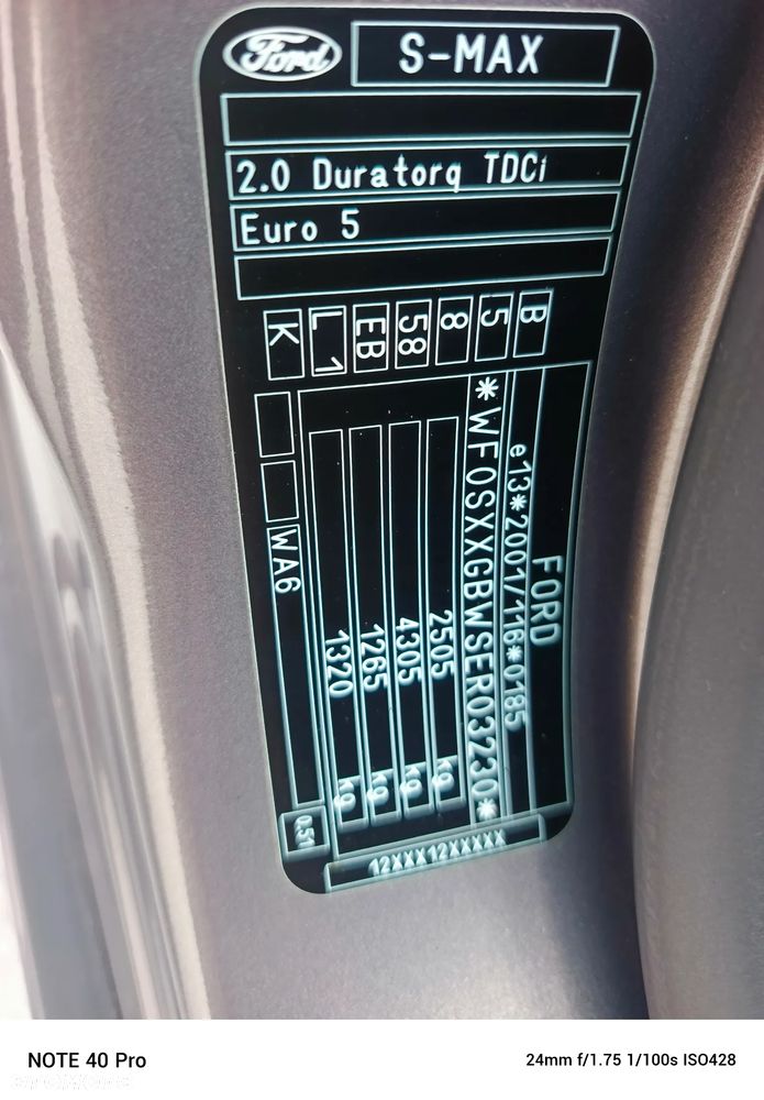 Ford S-Max 2.0 TDCi DPF Titanium MPS6 - 36