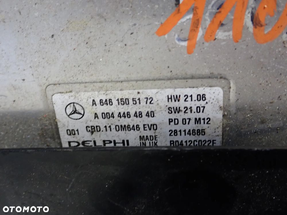 MERCEDES 2.2 CDI KOMPUTER STEROWNIK SILNIKA 6461505172 - 3