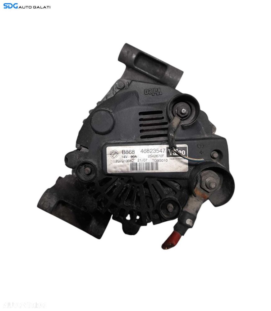 Alternator Valeo 90A 14V Fiat Fiorino 1.3 D Multijet 2007 - Prezent Cod 46823547 707010082 TG9S010 [N0823] - 3