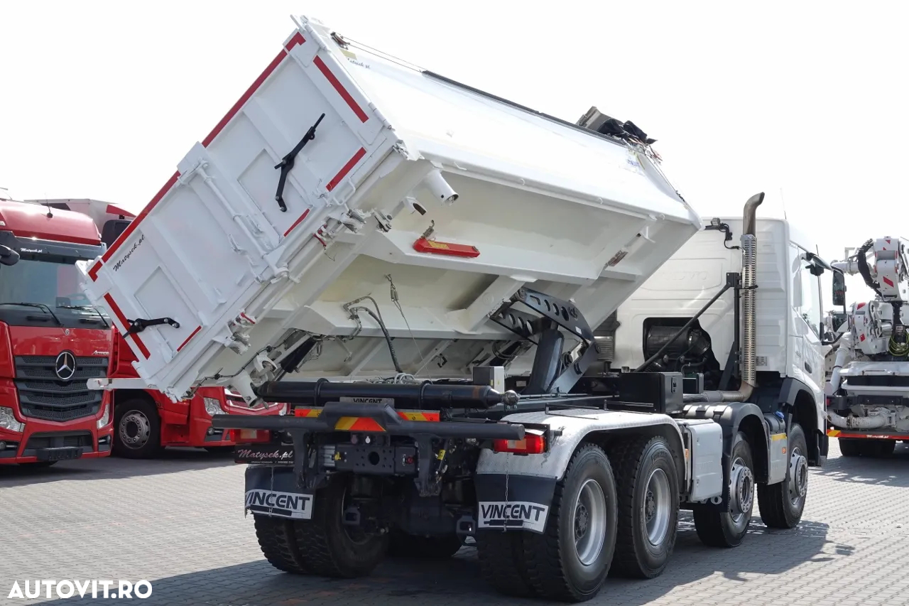Volvo FMX 460 / 8x4 / BASCULANTE + HIDROBOARD / 2022 / NOUL MODEL - 7
