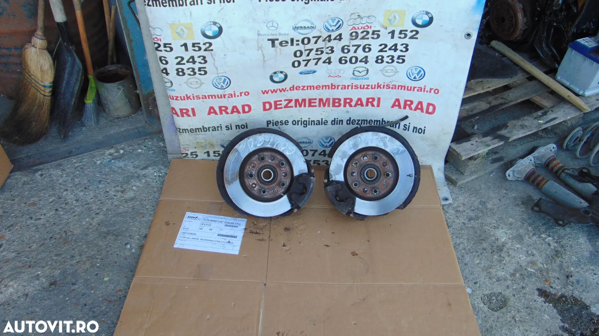 Fuzeta VW Golf 6 an 2008-2014 fuzete fata stanga dreapta Golf 6 Plus Touran Skoda octavia Audi A3 S - 1