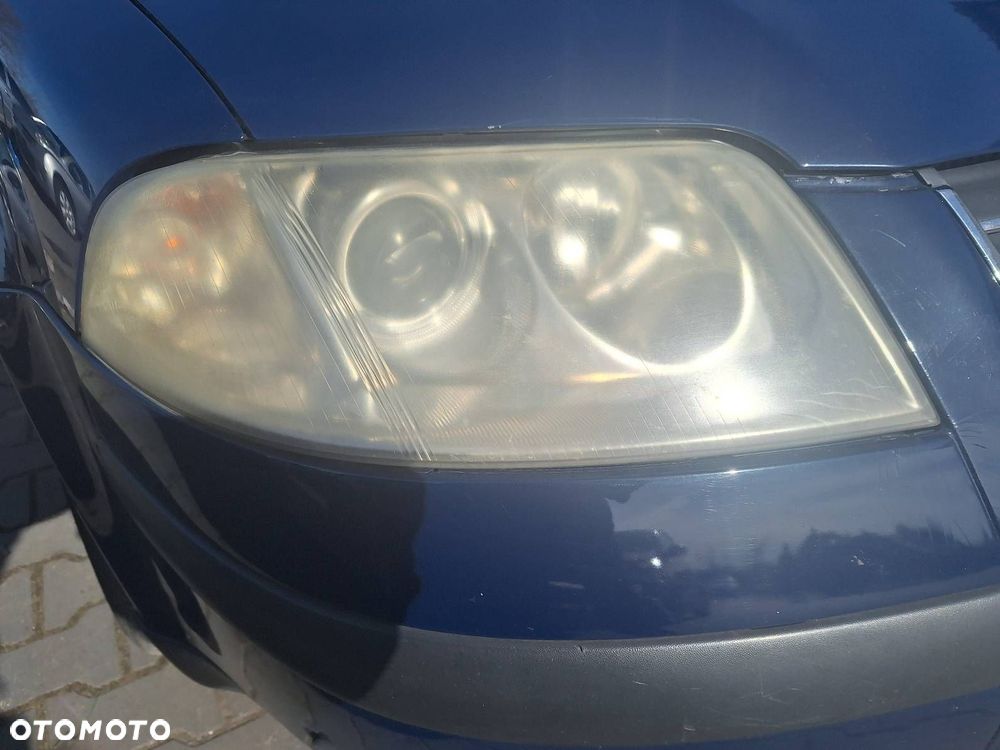 KOMPLETNY PRZÓD VOLKSWAGEN PASSAT B5 FL LA5E MASKA ZDERZAK BŁOTNIKI LAMPY - 9