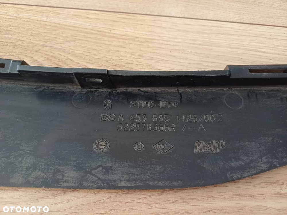 SMART 453 FORFOUR 15- SPOILER ZDERZAKA PRAWY PRZÓD ORYGINAL A4538851125 WYSYŁKA 24h - 3